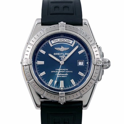 BREITLING Wind Rider Headwind A45355 Day Date 43mm automatic watch Authentic