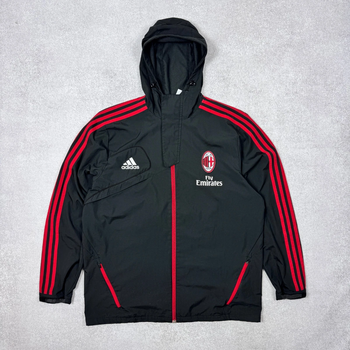 AC Milan Black International Club Soccer Fan Jackets for sale | eBay