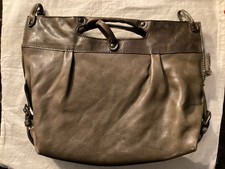 Aunts and Uncles, Damen Tasche, Leder, Oliv Grey