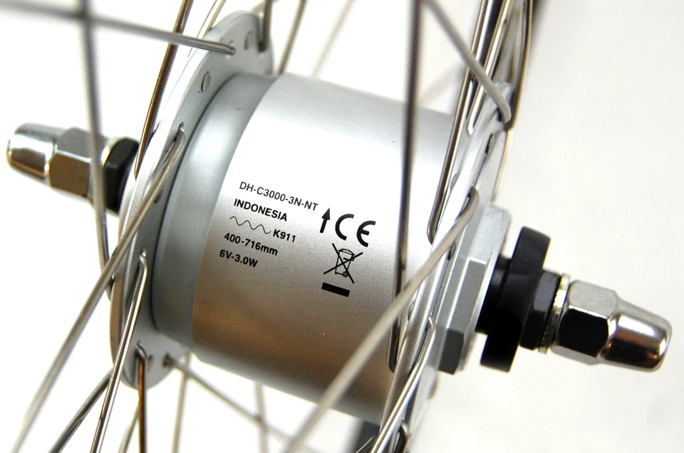 Vorderrad 28 Zoll Hohlkammerfelge Vuelta Airtec3 Nabendynamo DH-C3000-3N-NT - Bild 3 von 4