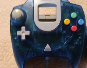 SEGA HKT-7700 Dreamcast Controller - Transparent Clear Blue