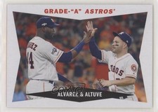 2020 Topps Archives 1960 Combo Cards Yordan Alvarez Jose Altuve #60CC-AA 03xf