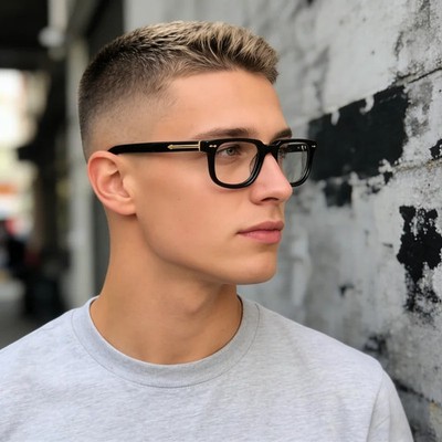 Acetate Eyeglasses Frame Men Women Reading Glasses Fashion Retro Small Eyewear
