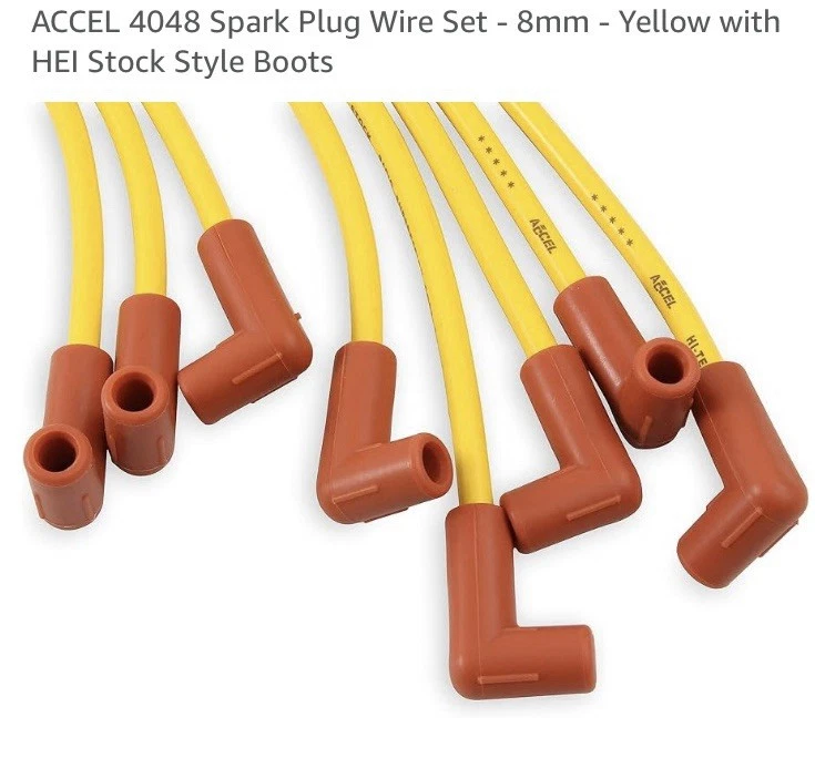 Accel 火花塞电线套装零件编号 4048 — 第 3/4 张图片