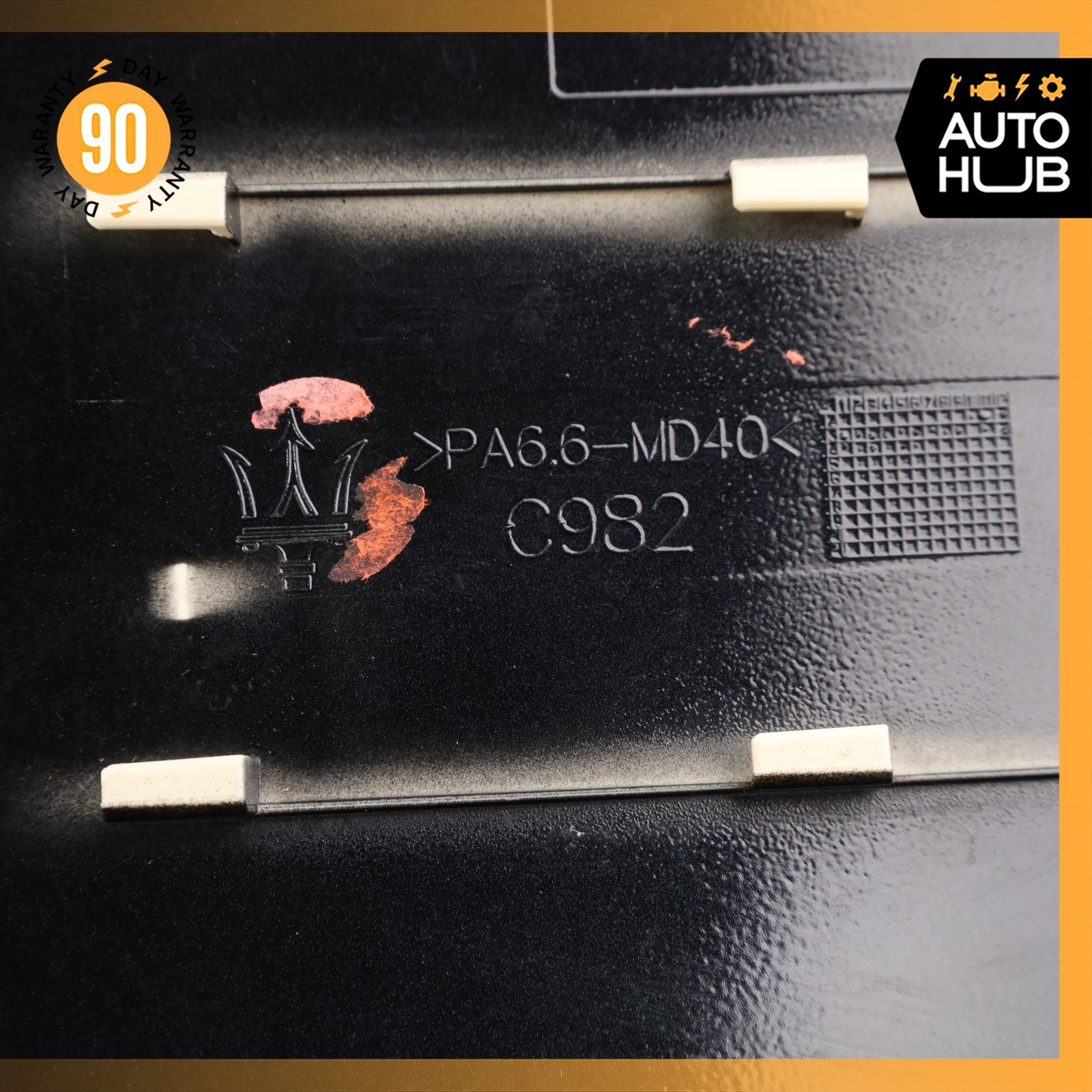 14-22 Maserati Ghibli M157 Fuel Gas Tank Lid Door Cover Black OEM