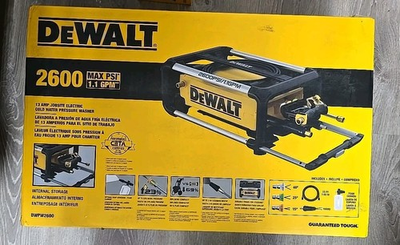 #ad DeWalt DWPW2600 13 Amp Jobsite Electric Cold Water Pressure Washer $334.00