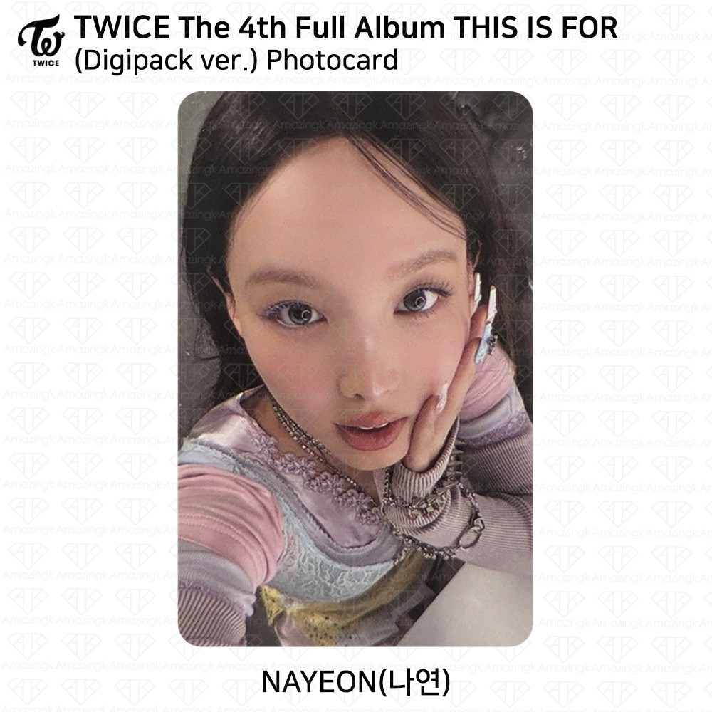 TWICE 4th Full Album THIS IS FOR Photobook / Digipack ver