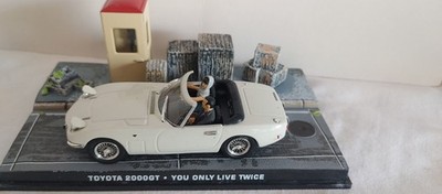 james bond collection 1:43 Toyota 2000GT
