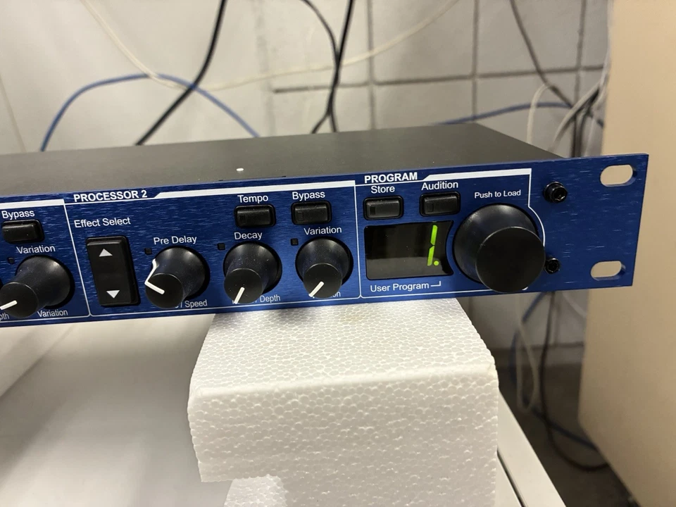 Lexicon MX200 processador de efeitos de ressonância dupla unidade de efeitos múltiplos com fonte de alimentação - Imagem 2 de 4