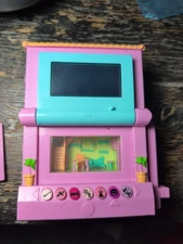 WORKS - 2006 MATTEL Pixel Chix 2 STORY HOUSE Swimming Pool Pink Blue Interactive