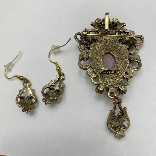 Set orecchini spille-orecchini coriandoli rosa Sarah Coventry Contessa anni 60 ? - Foto 2 di 3