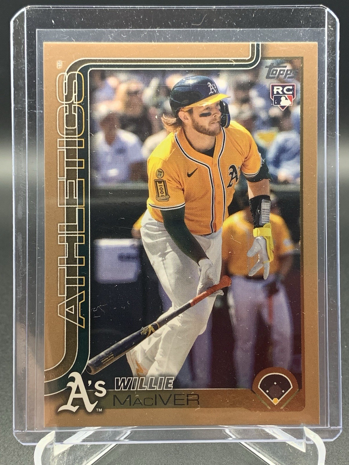 Willie MacIver 2025 Topps Update Series 1835/2025 Gold Rookie Card #US79