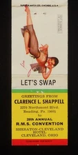 1970s Clarence L. Shappell Reading PA 28th RMS Sheraton Sexy PinUp Cleveland OH