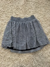 Womens blue floral lined Old Navy skirt Medium