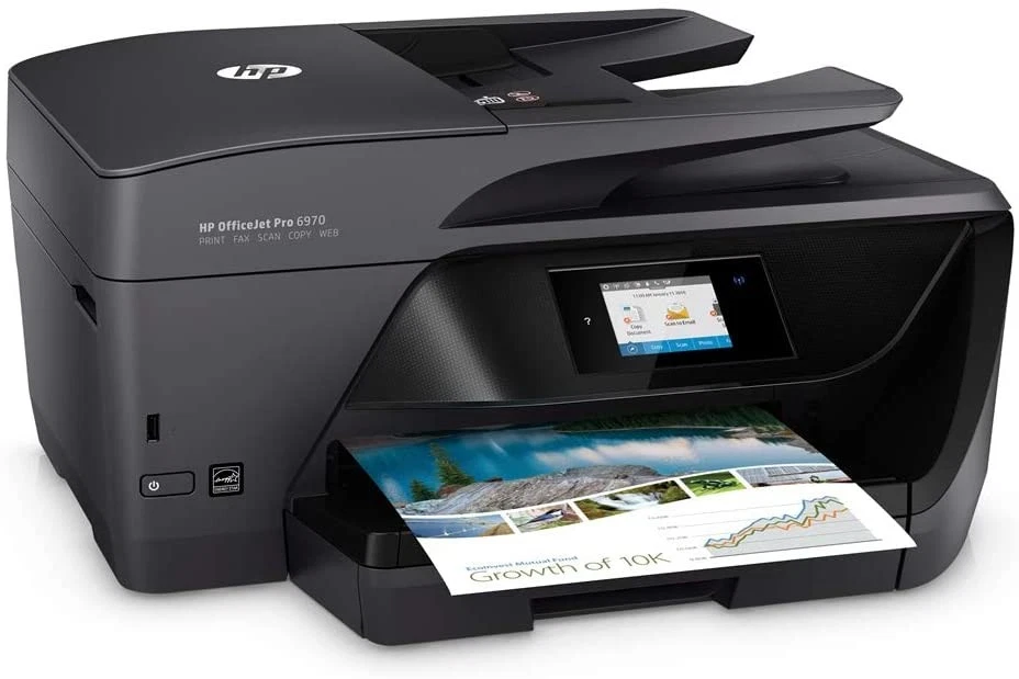 HP Office Jet Pro 6970 4-in-1 Kopierer, Drucker, Scanner, Fax - Bild 3 von 4