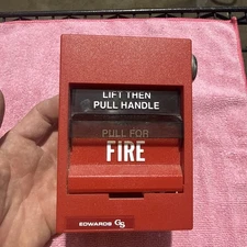 Edwards EST Pull Station 278B-2120 With Key