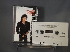 Michael Jackson Bad Cassette 10 Track Rare