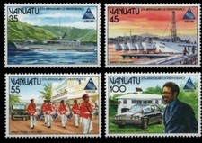 Vanuatu 1985 - 5th Anniversary of Independence EXPO '85 - Set of 4 - MNH