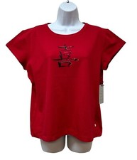 Chico’s Zenergy Inspired Saucy Short Sleeve Top T Shirt Asian Strech 16/18 NEW