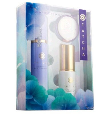 Tatcha Skincare For Makeup Lovers Value Set ($120) ~ NIB | eBay