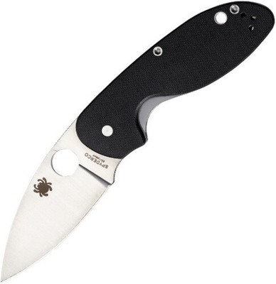 Spyderco Efficient G10 Plain Folding Knife C216GP