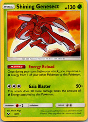 Shining Genesect 9/73 Shining Legends Holo Rare