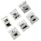 Pack of 15 Universal Black Stringing Accessories Tennis Racket Grommets