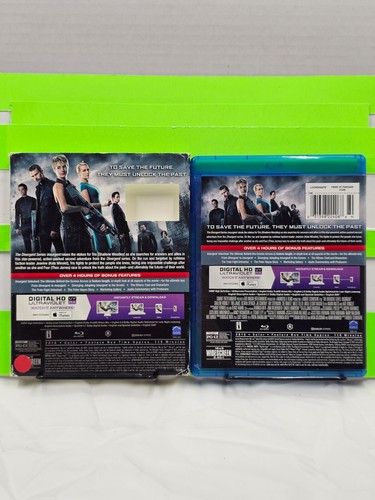 THE DIVERGENT TRILOGY 1 & 2 INSURGENT & 3 ALLEGIANT SERIES BLU RAY - Picture 8 of 16