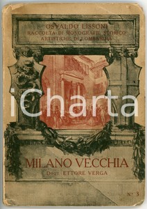 1924 Osvaldo Lissoni Milano Vecchia Mostra Castello Sforzesco Autografo Ebay