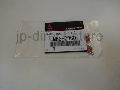 Genuine Mitsubishi Lancer Evolution CN9A CP9A Trunk Boot Red Emblem MB882860 OEM