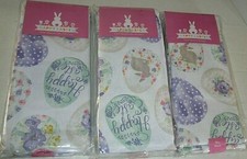 EASTER Printed Tablecloth Assortment HAPPY EASTER/BUNNIES AT PLAY Your Choice