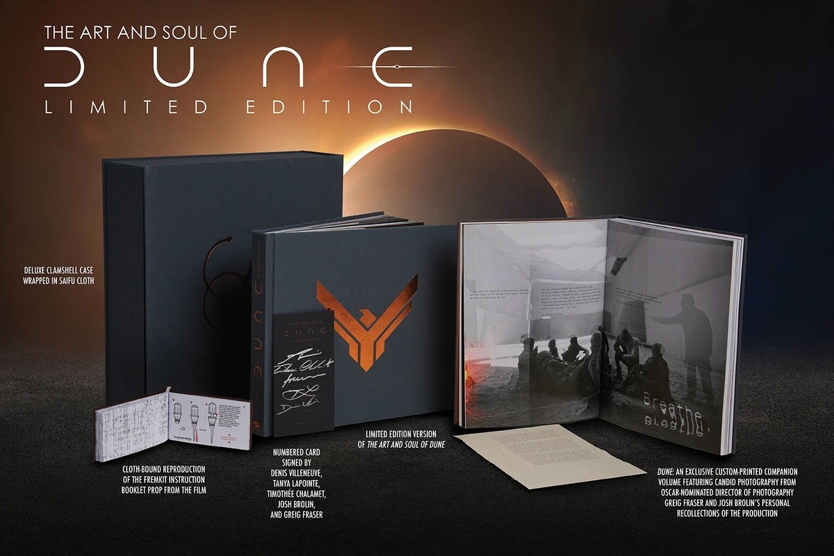 The Art And Soul Of Dune Timothée Chalamet Signed Limited