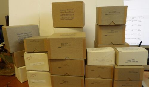 Vtg HUGE Collection Lot of 23 Sebastian Miniatures New in Original Boxes-AWESOME - Picture 1 of 11