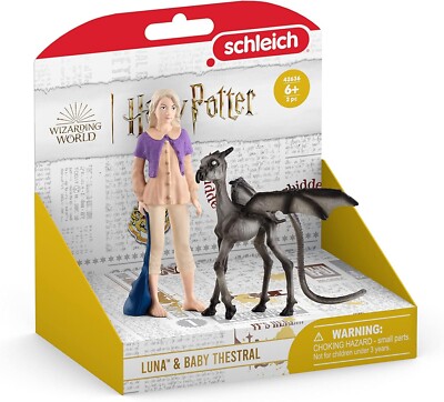 Schleich Harry Potter Luna Lovegood  & Baby Thestral Figur Neu! OVP!