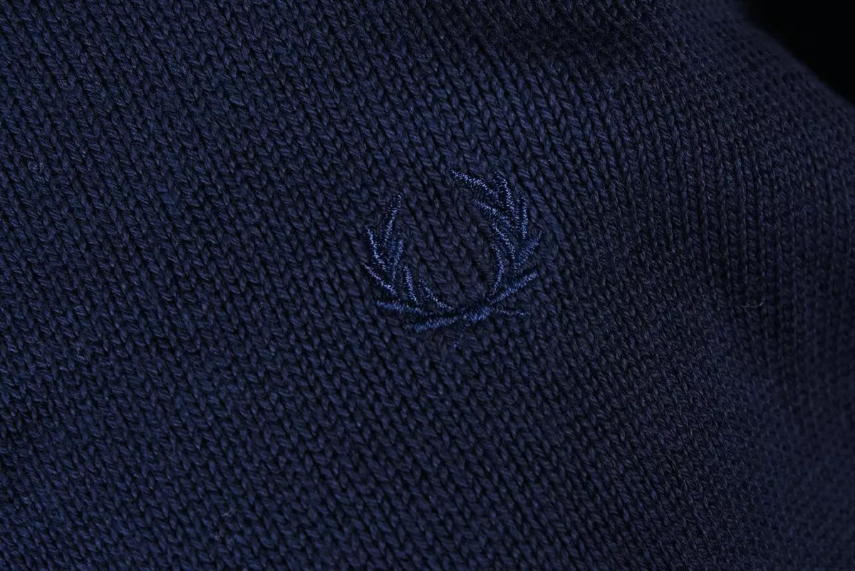 Ladies Fred Perry Classic Crew Neck Jumper Size L eBay