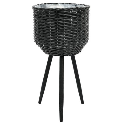 Neu Elegant Palmenhaus Hoch Gewebt Korb Pflanzgefäß für Modern Dekor A-092