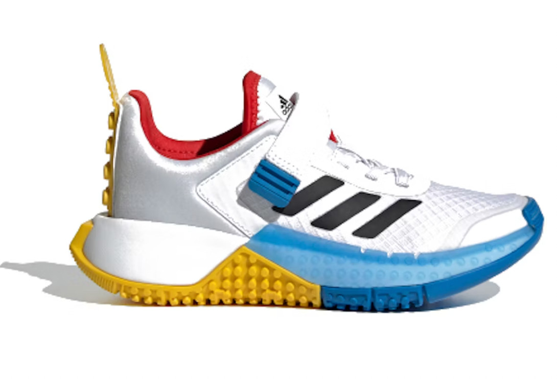 adidas x LEGO Kids Sport Sneaker Kids Size 3 Adjustable Strap New adidas x LEGO Kids Sport Sneaker Kids Size 3 Adjustable Strap New