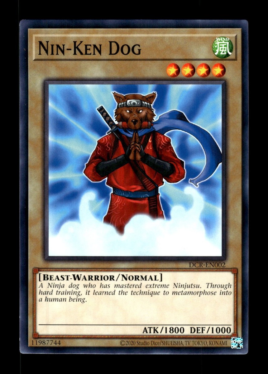 Nin-ken Dog (DCR-002) - Carte Yu-Gi-Oh! Dark Crisis - Cartes à L'Unité