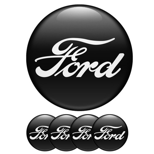 4pcs sticker Ford logo for wheel caps hub cap rim silicone emblems - Picture 6 of 9