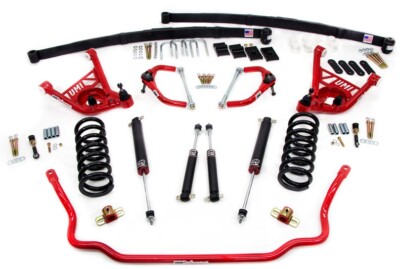 UMI FBF003R 1970-1981 GM F-Body Handling Kit Package RED 2'' Lowering | Stage 3
