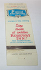 Matches Matchbook Cover Rodeway Inns of America Motel Hotel — photo 2