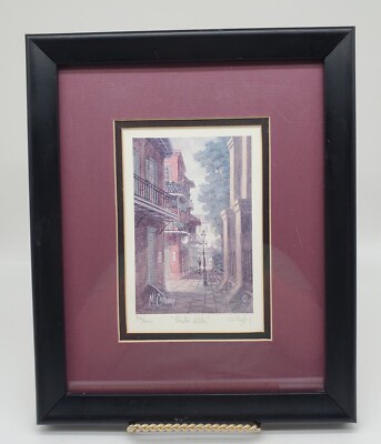 McCaffery  Pirates Alley  Signed by James Print 782/2000 Limited Edition 1999