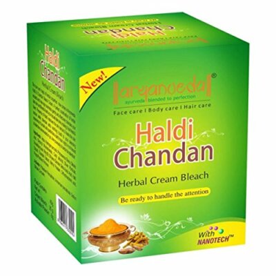Aryanveda Haldi Chandan Bleach Cream, 43 g