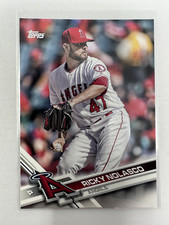2017 TOPPS BASEBALL SERIES 2 RICKY NOLASCO 561 CALIFORNIA ANGELS
