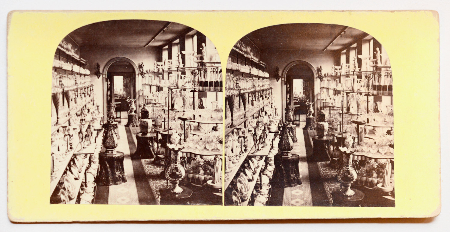 Vue stereoscopique, Stereo view card, Chinese Store / Magasin Chinois