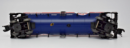 MTH PREMIER 3-RAIL O SC #1932 BE SQUARE MOTOR OIL SINGLE DOME TANK CAR 20-96124 - Picture 5 of 5