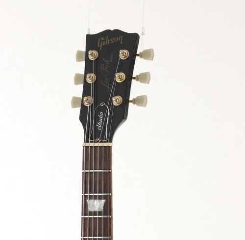 Gibson Les Paul Studio Ebony Gold Hardware Made in 2001 store Electric Guiar - Picture 3 of 10