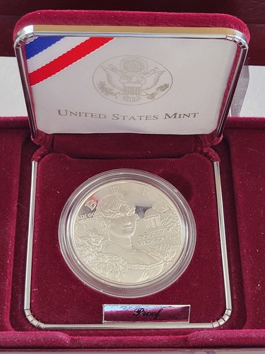 1999 P One Dollar Dolley Madison Commemorative Proof Silver 90% Silver - Tiffany - Picture 6 of 7