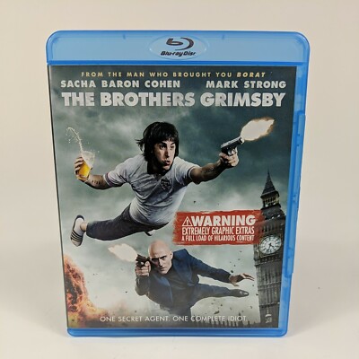 The Brothers Grimsby - 2016 - Blu-Ray EXTREMELY GRAPHIC EXTRAS