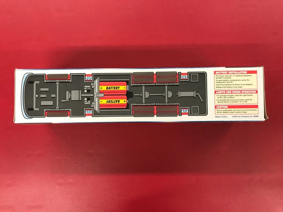 Sunoco Aerial Tower Fire Truck 1995 Collector's Edition - Image 4 of 4